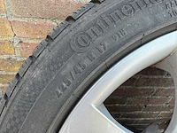 Bmw 3-serie e46 setje banden + velgen winterset 225/45/r17 - afbeelding 3 van  3
