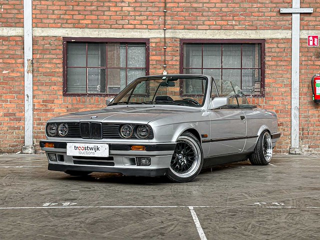 Bmw 323i baur tc e30 - b20 cabriolet 150pk 1992 3-serie, hkg-95-x - afbeelding 1 van  43