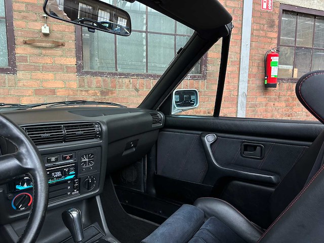 Bmw 323i baur tc e30 - b20 cabriolet 150pk 1992 3-serie, hkg-95-x - afbeelding 15 van  43