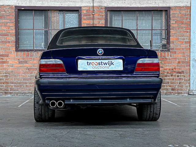 Bmw 325i e36 cabrio 3-serie 192pk 1993, p-579-pb -youngtimer- - afbeelding 6 van  37