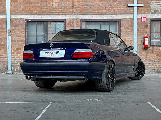 Bmw 325i e36 cabrio 3-serie 192pk 1993, p-579-pb -youngtimer- - afbeelding 4 van  37