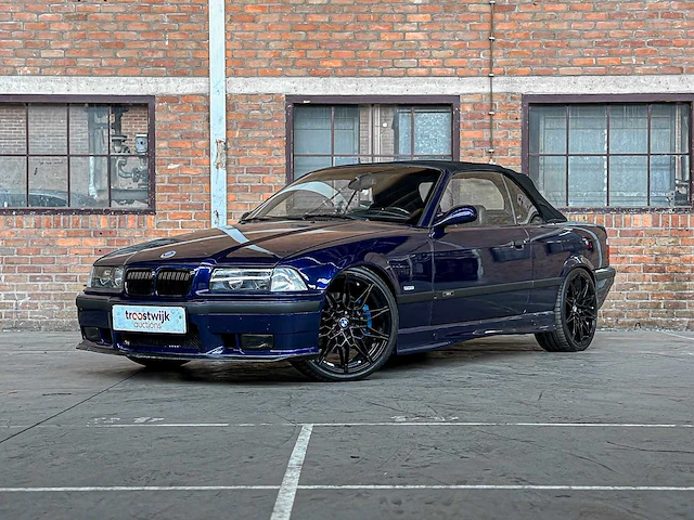 Bmw 325i e36 cabrio 3-serie 192pk 1993, p-579-pb -youngtimer- - afbeelding 1 van  37
