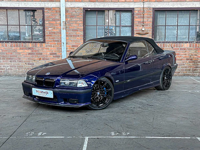 Bmw 325i e36 cabrio 3-serie 192pk 1993, p-579-pb -youngtimer- - afbeelding 12 van  37