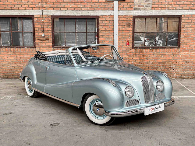 Bmw 501-6 baur 2-drs. cabriolet 1955, pm-40-40 oldtimer - afbeelding 4 van  71