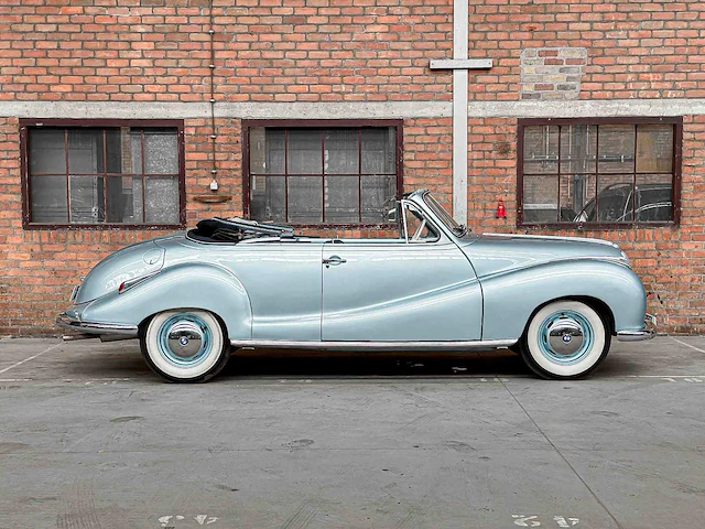 Bmw 501-6 baur 2-drs. cabriolet 1955, pm-40-40 oldtimer - afbeelding 8 van  71
