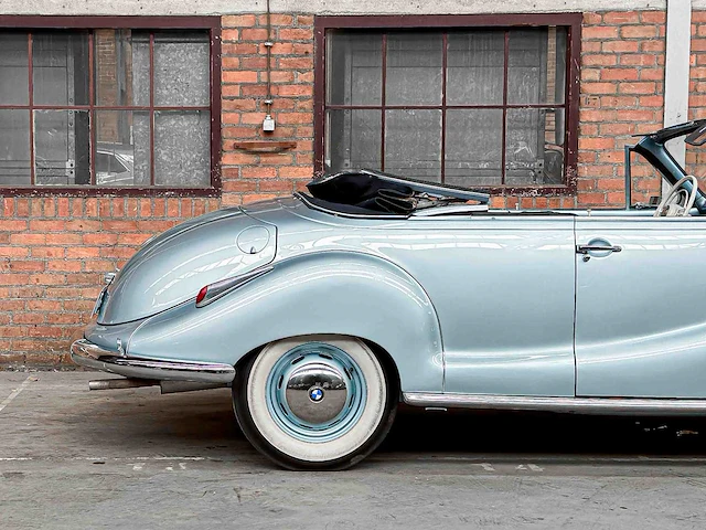 Bmw 501-6 baur 2-drs. cabriolet 1955, pm-40-40 oldtimer - afbeelding 9 van  71