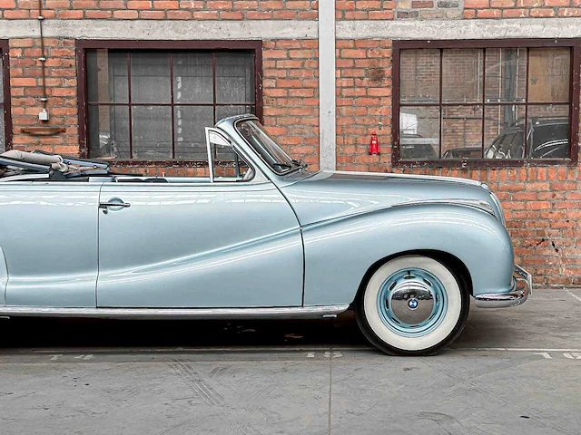 Bmw 501-6 baur 2-drs. cabriolet 1955, pm-40-40 oldtimer - afbeelding 10 van  71