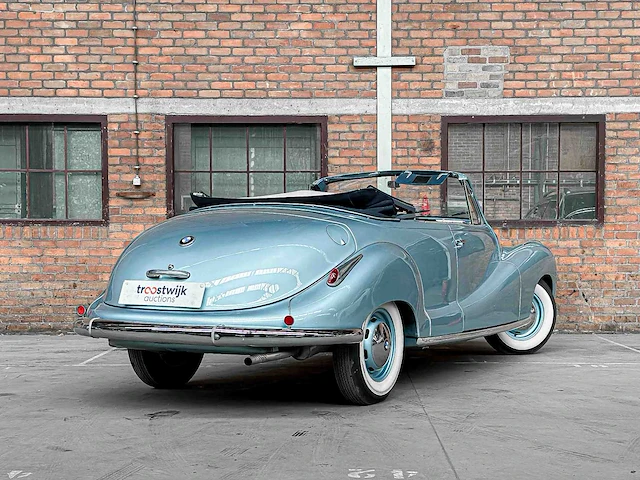 Bmw 501-6 baur 2-drs. cabriolet 1955, pm-40-40 oldtimer - afbeelding 14 van  71