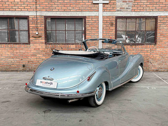 Bmw 501-6 baur 2-drs. cabriolet 1955, pm-40-40 oldtimer - afbeelding 15 van  71