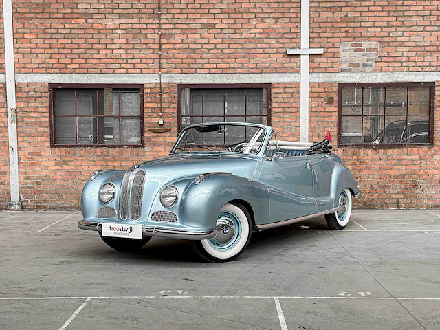 Bmw 501-6 baur 2-drs. cabriolet 1955, pm-40-40 oldtimer - afbeelding 12 van  71
