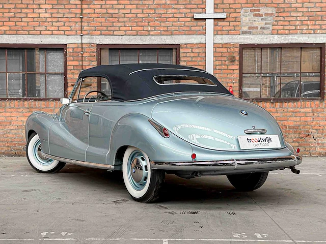 Bmw 501-6 baur 2-drs. cabriolet 1955, pm-40-40 oldtimer - afbeelding 25 van  71