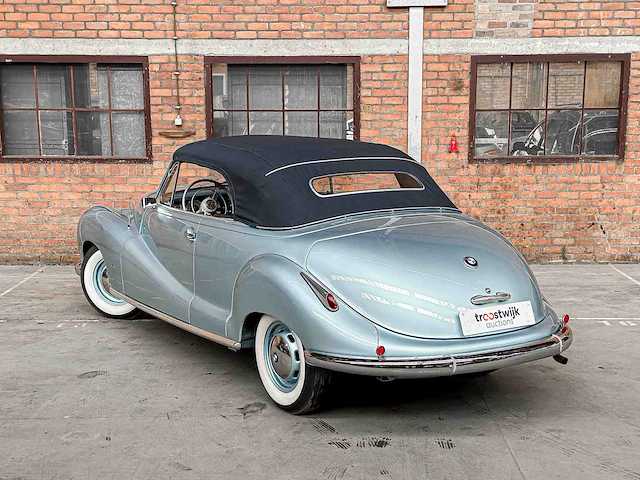 Bmw 501-6 baur 2-drs. cabriolet 1955, pm-40-40 oldtimer - afbeelding 26 van  71