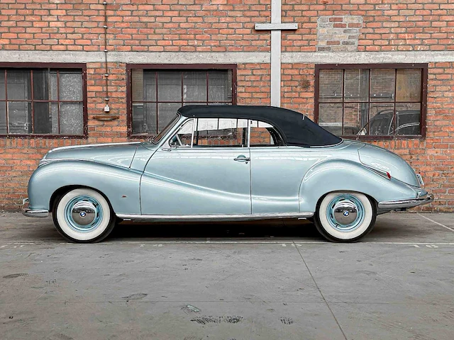 Bmw 501-6 baur 2-drs. cabriolet 1955, pm-40-40 oldtimer - afbeelding 30 van  71