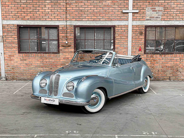 Bmw 501-6 baur 2-drs. cabriolet 1955, pm-40-40 oldtimer - afbeelding 23 van  71