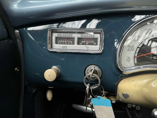 Bmw 501-6 baur 2-drs. cabriolet 1955, pm-40-40 oldtimer - afbeelding 37 van  71