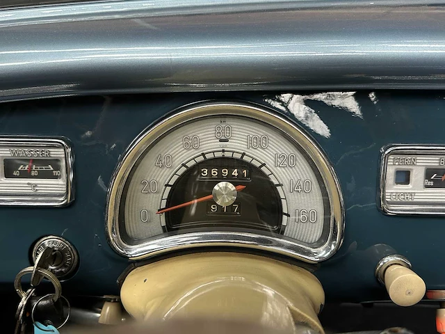 Bmw 501-6 baur 2-drs. cabriolet 1955, pm-40-40 oldtimer - afbeelding 38 van  71