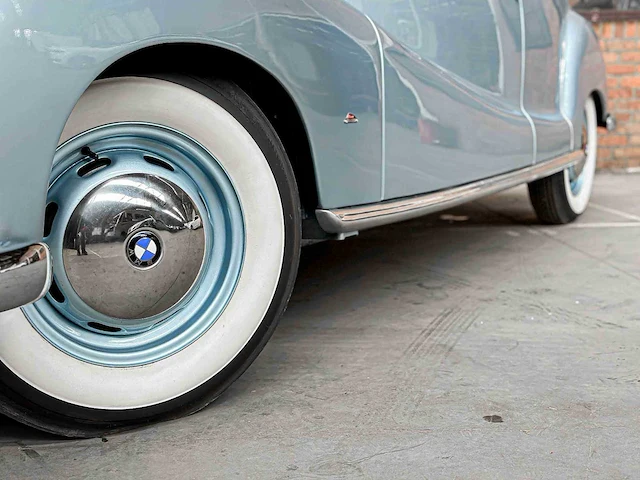 Bmw 501-6 baur 2-drs. cabriolet 1955, pm-40-40 oldtimer - afbeelding 34 van  71