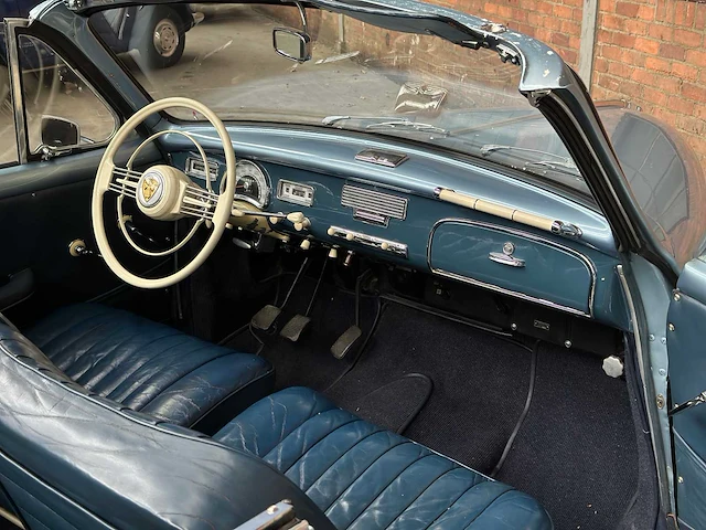 Bmw 501-6 baur 2-drs. cabriolet 1955, pm-40-40 oldtimer - afbeelding 50 van  71