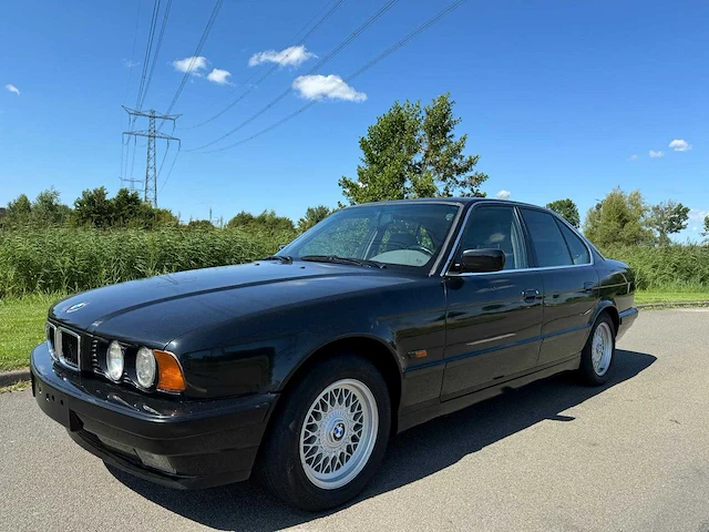 Bmw 525i m-sedan 1990 aut. leder airco schuifkanteldak youngtimer 5256 - afbeelding 20 van  21