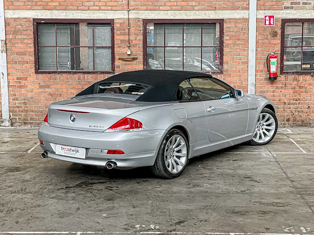 Bmw 645ci s 333pk 2004 e64 6-serie cabriolet, 76-pb-zf - afbeelding 4 van  39