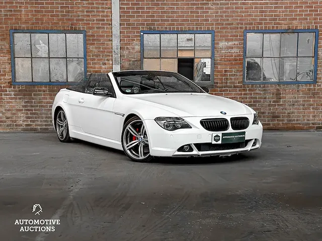 Bmw 645ci s 4.4 v8 e64 cabriolet 333pk 2004 6-serie, g-920-vb -youngtimer- - afbeelding 3 van  75