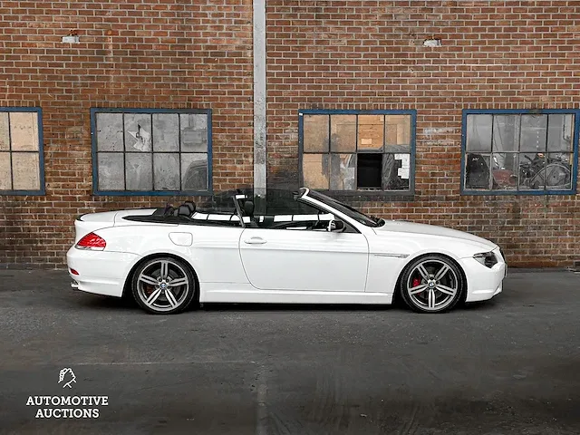 Bmw 645ci s 4.4 v8 e64 cabriolet 333pk 2004 6-serie, g-920-vb -youngtimer- - afbeelding 6 van  75