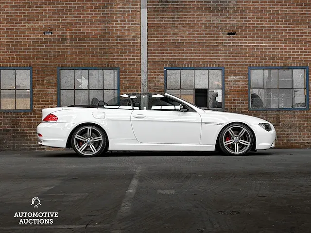 Bmw 645ci s 4.4 v8 e64 cabriolet 333pk 2004 6-serie, g-920-vb -youngtimer- - afbeelding 7 van  75