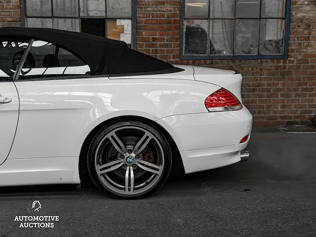 Bmw 645ci s 4.4 v8 e64 cabriolet 333pk 2004 6-serie, g-920-vb -youngtimer- - afbeelding 30 van  75