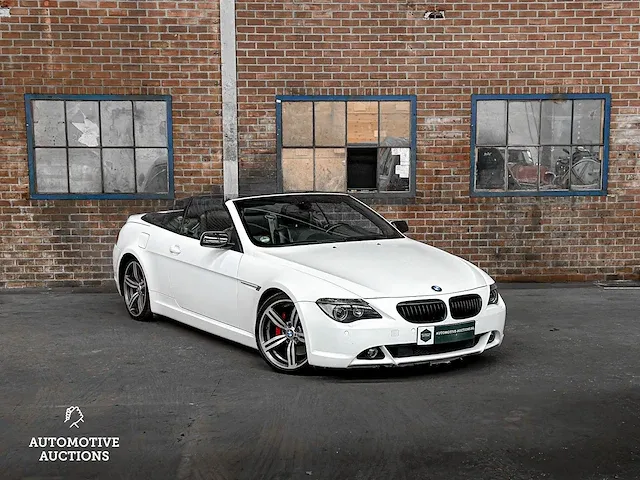 Bmw 645ci s 4.4 v8 e64 cabriolet 333pk 2004 6-serie, g-920-vb -youngtimer- - afbeelding 75 van  75