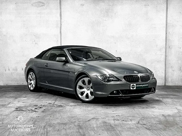 Bmw 645ci s cabriolet 4.4 v8 6-serie 333pk 2005 333pk 2005, 76-xn-hr - afbeelding 42 van  43
