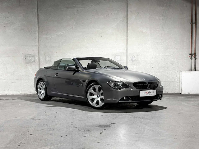 Bmw 645ci s cabriolet 4.4 v8 6-serie 333pk 2005 333pk 2005, 76-xn-hr - afbeelding 40 van  42