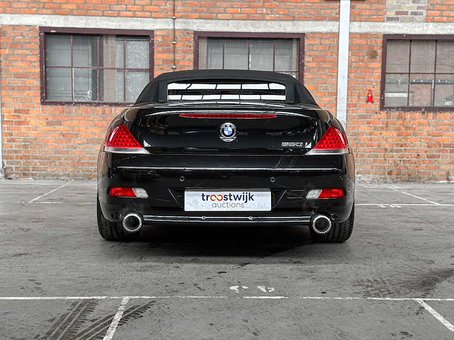 Bmw 650i cabrio 4.8 v8 367pk 2007 youngtimer 6-serie - afbeelding 4 van  44