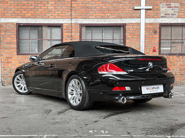 Bmw 650i cabrio 4.8 v8 367pk 2007 youngtimer 6-serie - afbeelding 6 van  44