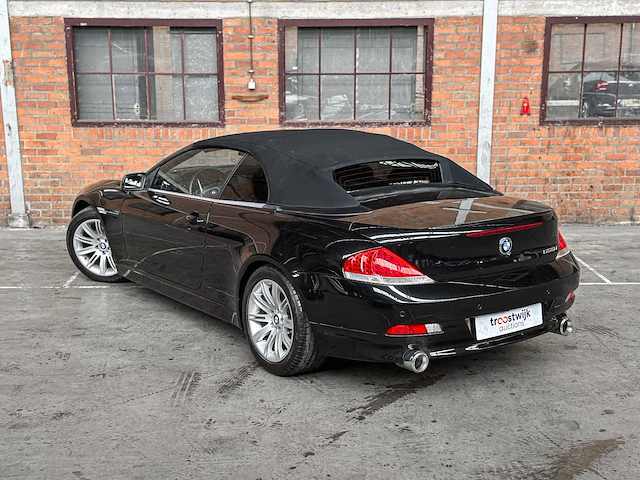Bmw 650i cabrio 4.8 v8 367pk 2007 youngtimer 6-serie - afbeelding 7 van  44