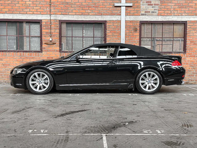 Bmw 650i cabrio 4.8 v8 367pk 2007 youngtimer 6-serie - afbeelding 8 van  44