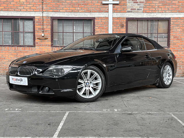 Bmw 650i cabrio 4.8 v8 367pk 2007 youngtimer 6-serie - afbeelding 1 van  44