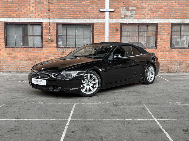 Bmw 650i cabrio 4.8 v8 367pk 2007 youngtimer 6-serie - afbeelding 12 van  44