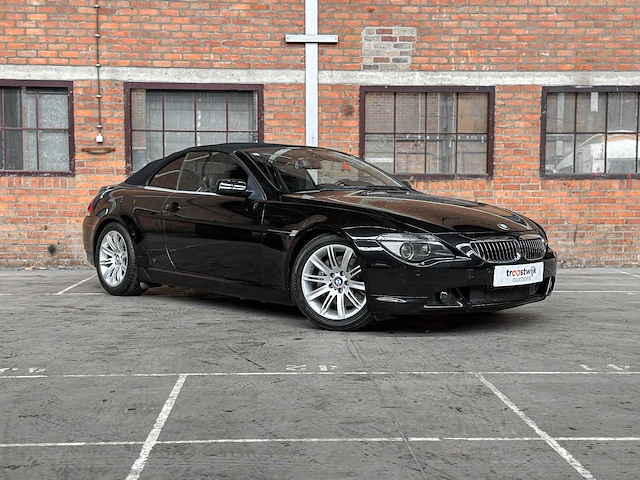 Bmw 650i cabrio 4.8 v8 367pk 2007 youngtimer 6-serie - afbeelding 41 van  44