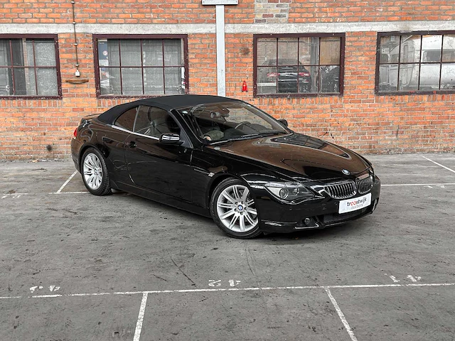Bmw 650i cabrio 4.8 v8 367pk 2007 youngtimer 6-serie - afbeelding 42 van  44