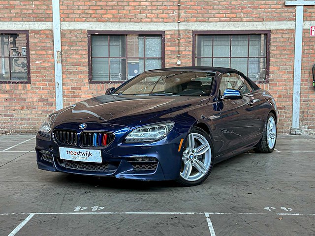 Bmw 650i cabriolet 4.4 v8 f12 m-sport 445pk 2013 6-serie - afbeelding 1 van  36