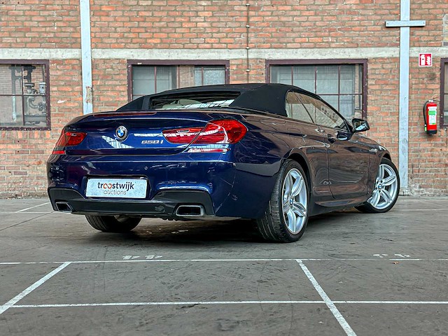 Bmw 650i cabriolet 4.4 v8 f12 m-sport 445pk 2013 6-serie - afbeelding 35 van  36