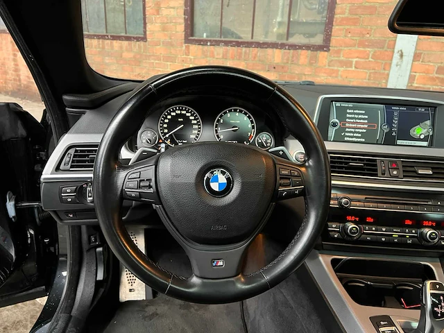 Bmw 650i gran coupé high executive m-sport f06 4.4 v8 450pk 2013 6-serie - afbeelding 11 van  45