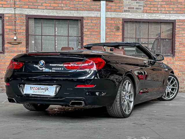 Bmw 650i xdrive 4.4l v8 407pk f12 cabriolet 2014 - afbeelding 2 van  56