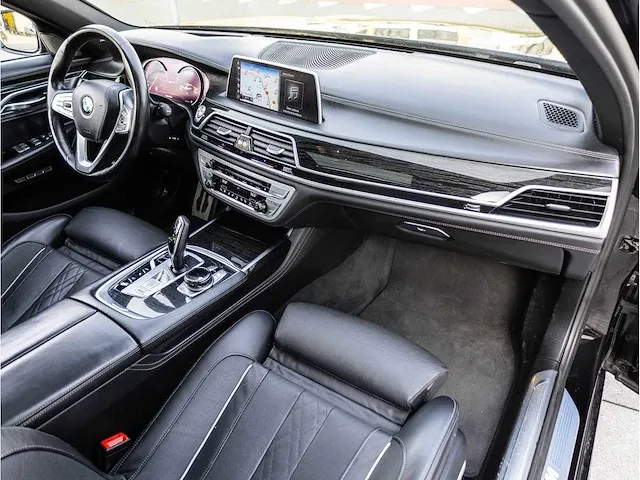 Bmw 7-serie 740e iperformance high executive 2016 automaat schuifdak leer 360°camera laserlight keyless. r-582-vt - afbeelding 7 van  47