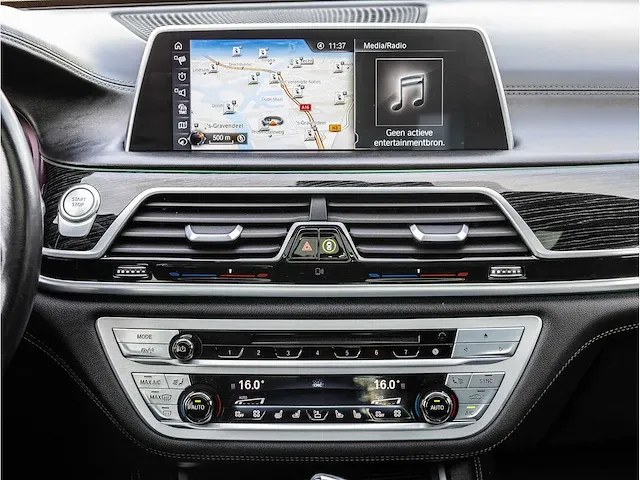Bmw 7-serie 740e iperformance high executive 2016 automaat schuifdak leer 360°camera laserlight keyless. r-582-vt - afbeelding 15 van  47