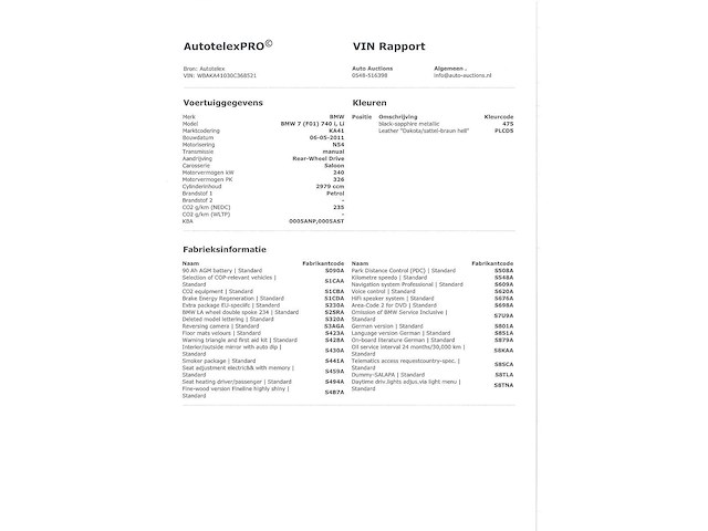 Bmw 7-serie 740i high executive automaat 2011, x-934-vj - afbeelding 38 van  38