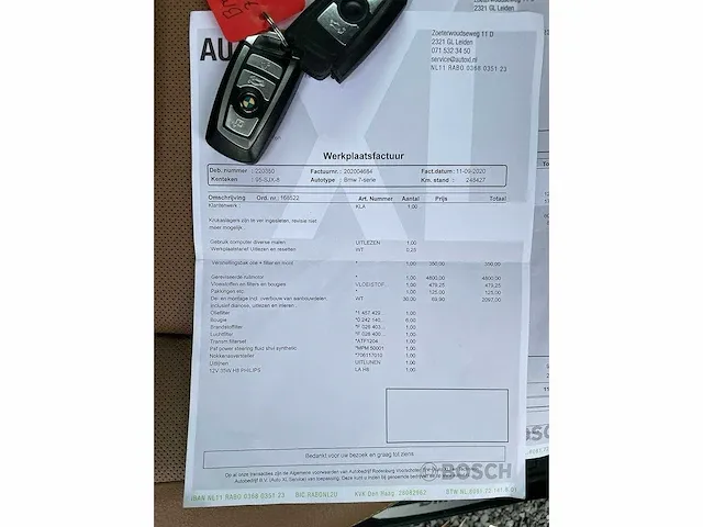 Bmw 7-serie f01 740i automaat, 95-sjx-8 - afbeelding 8 van  17