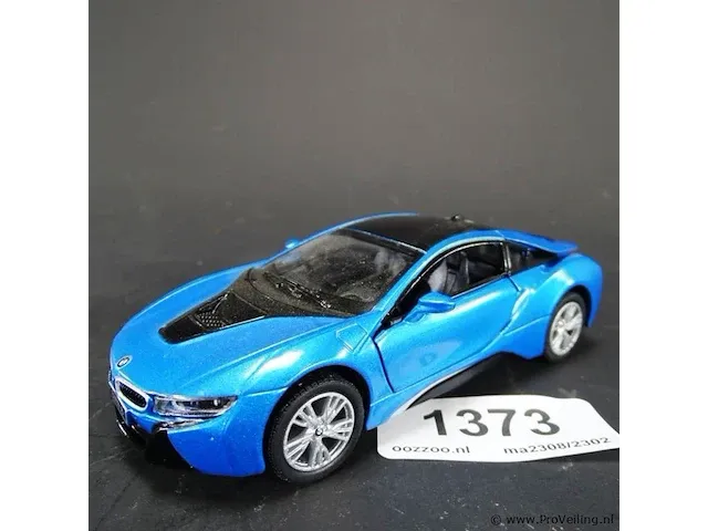 Bmw i8 blauw-zwart - afbeelding 1 van  5