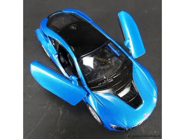 Bmw i8 blauw-zwart - afbeelding 5 van  5