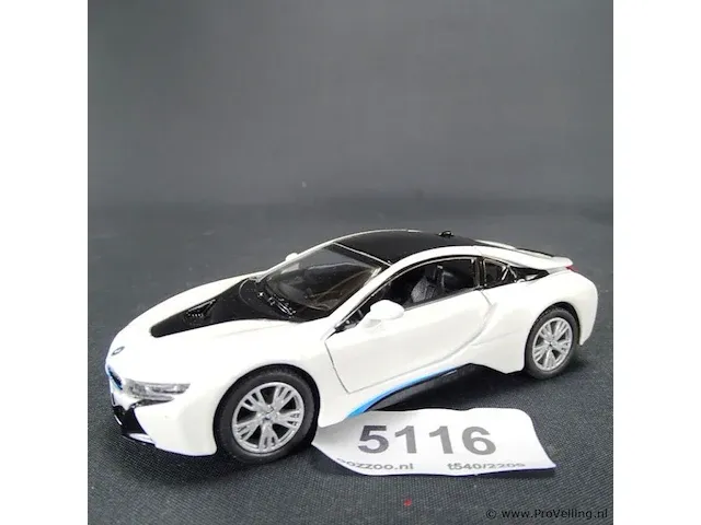 Bmw i8 wit-zwart - afbeelding 1 van  5